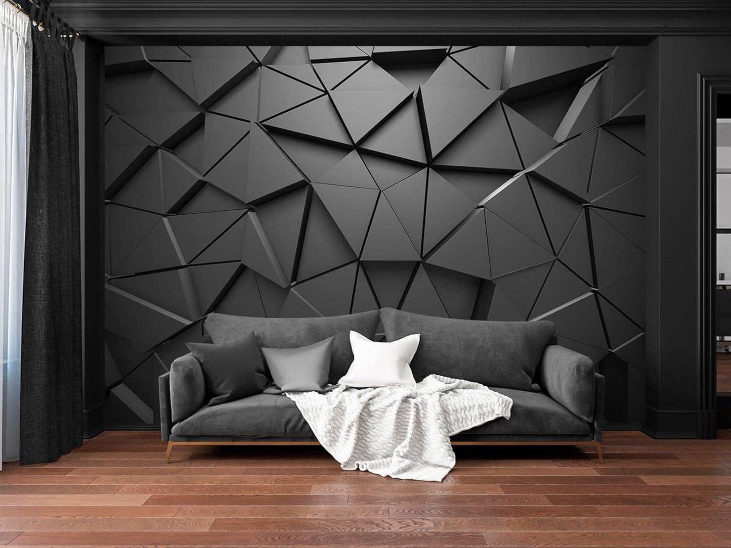 Cliouar-Wall Mural Wallpaper for Bedroom Living Room Wallpaper Decoration Flowers and Birds Wallpaper 158"x110"(Not Self-Adhesive)