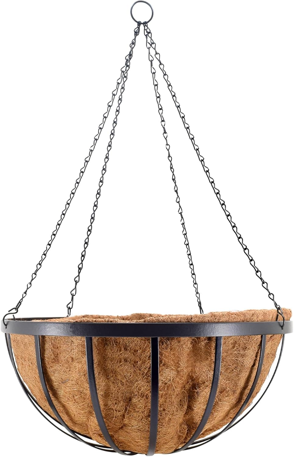 Arcadia Garden Products CB65 Round Hanging Planter Basket with Coco Liner 24 Inch