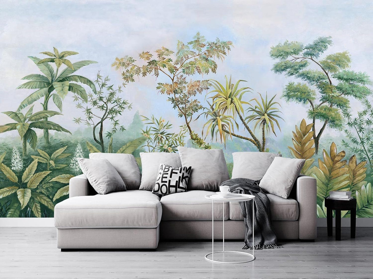 Cliouar-Wall Mural Wallpaper for Bedroom Living Room Wallpaper Decoration Flowers and Birds Wallpaper 158"x110"(Not Self-Adhesive)