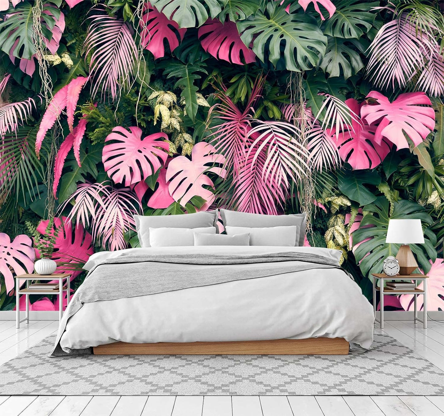 Cliouar-Wall Mural Wallpaper for Bedroom Living Room Wallpaper Decoration Flowers and Birds Wallpaper 158"x110"(Not Self-Adhesive)