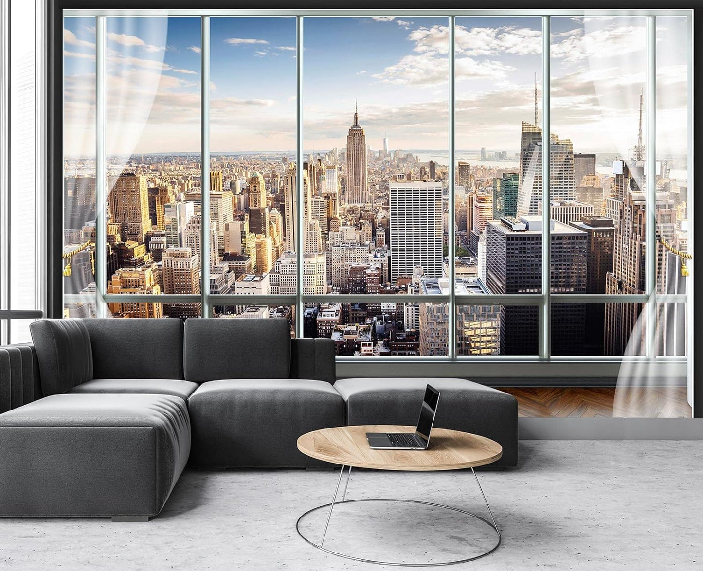 Cliouar-Wall Mural Wallpaper for Bedroom Living Room Wallpaper Decoration Flowers and Birds Wallpaper 158"x110"(Not Self-Adhesive)