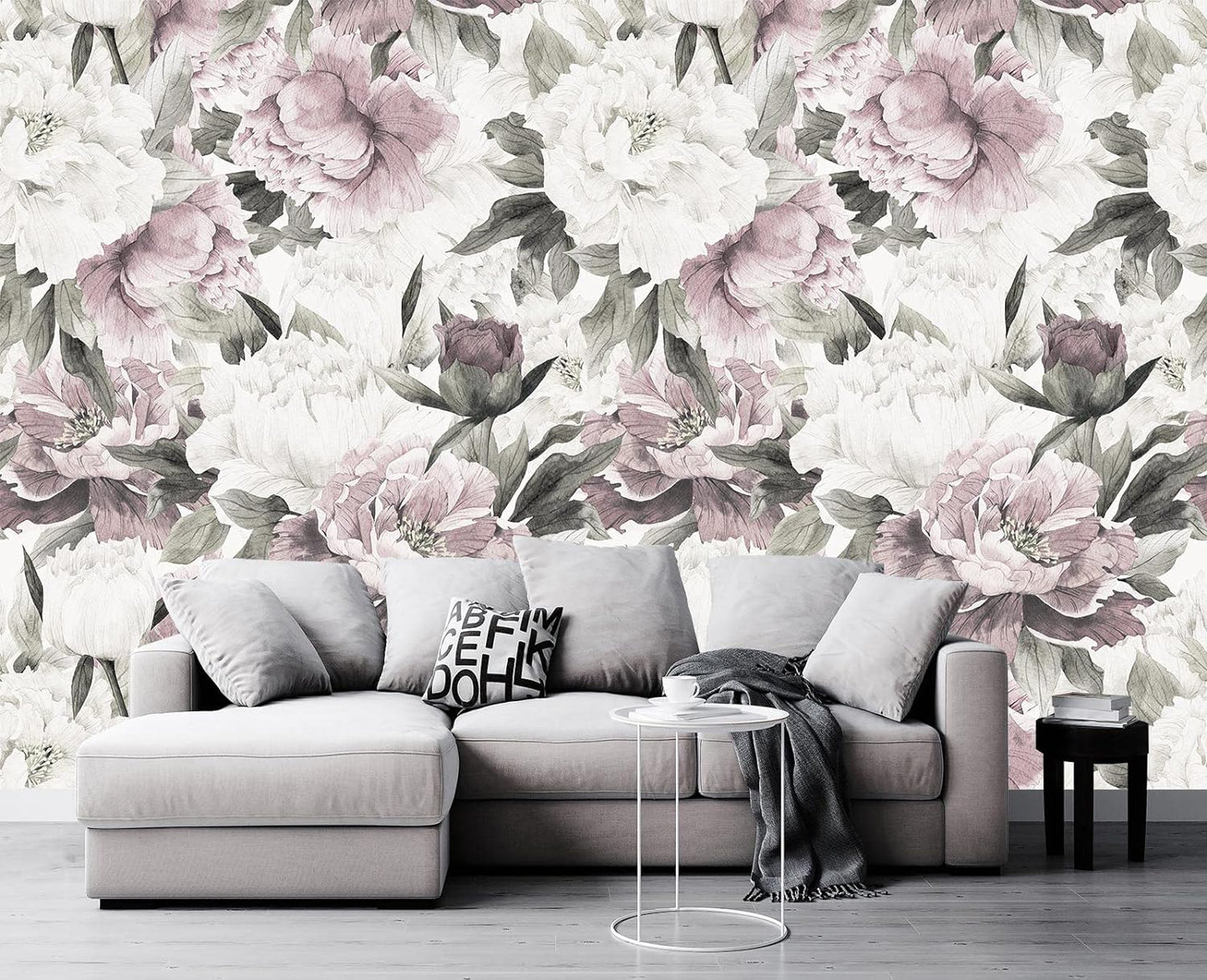 Cliouar-Wall Mural Wallpaper for Bedroom Living Room Wallpaper Decoration Flowers and Birds Wallpaper 158"x110"(Not Self-Adhesive)